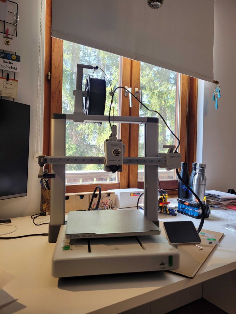3D printer running